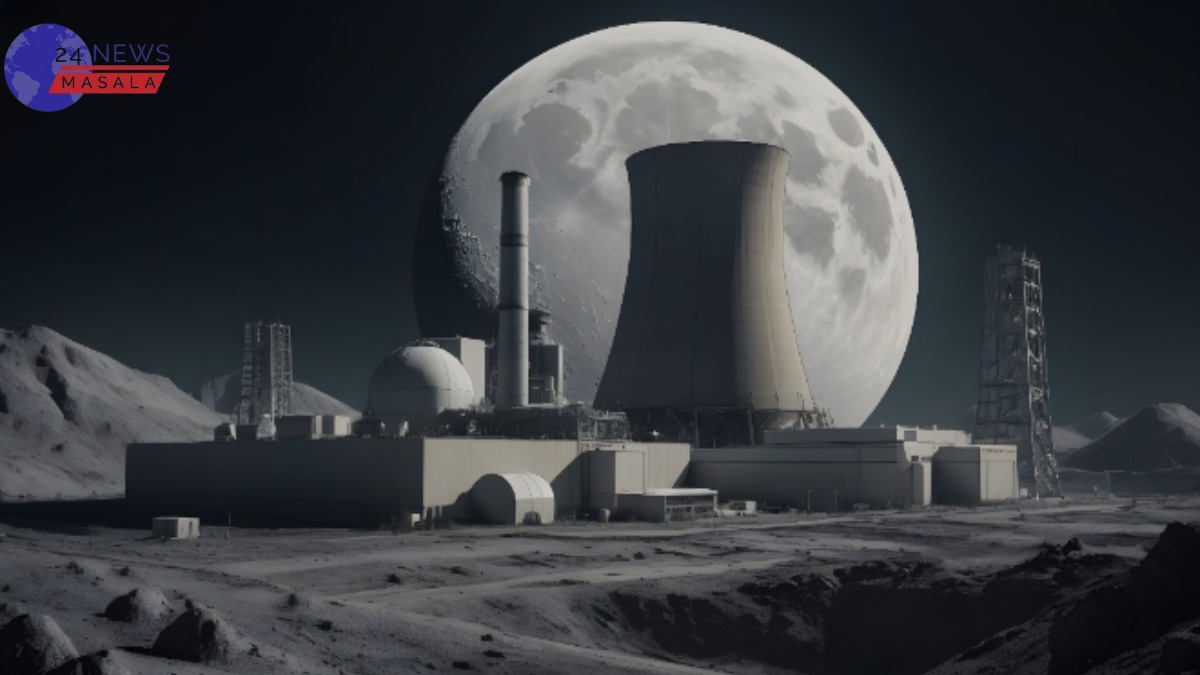 nuclear power plant on moon