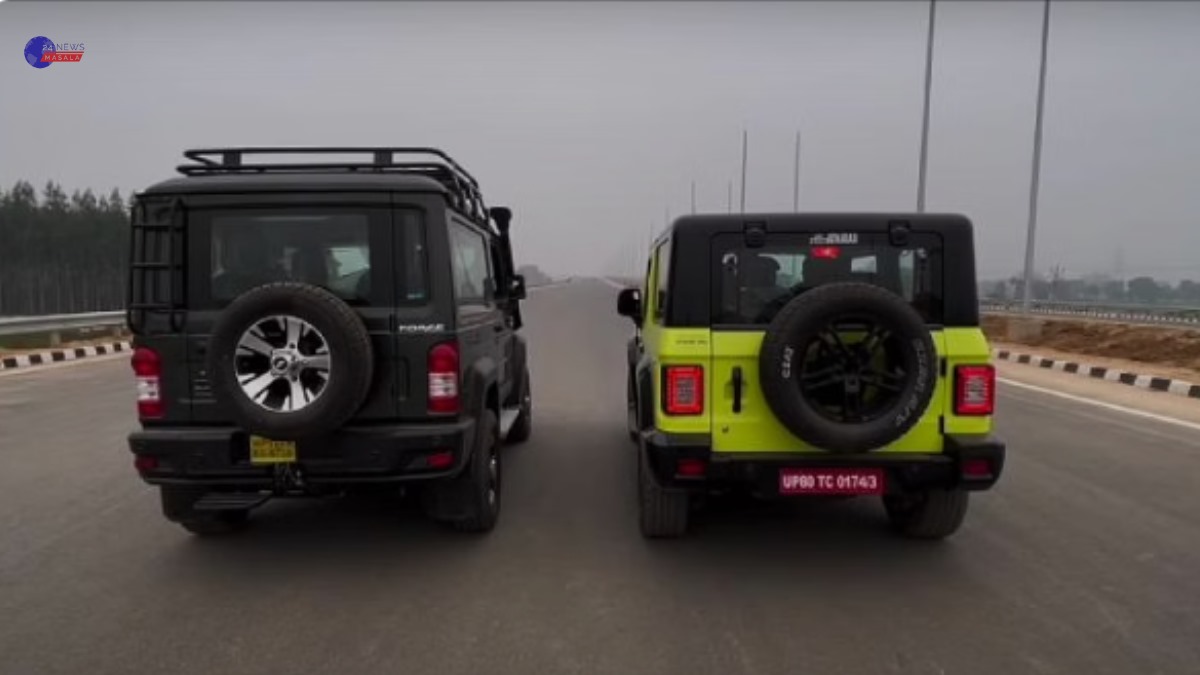 Force Gurkha vs Mahindra Thar