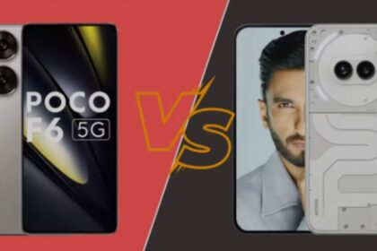 Poco F6 5G Vs Nothing Phone 2a