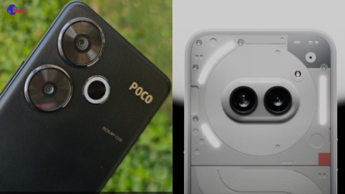 Poco F6 5G Vs Nothing Phone 2a